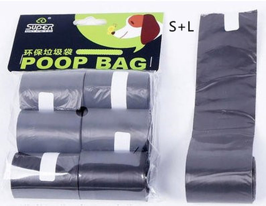 Dog Pet Travel Foldable Pooper Scooper with 1 Roll Decomposable Bags Poop Scoop Clean Pick up Excreta Cleaner Epacket Shipping