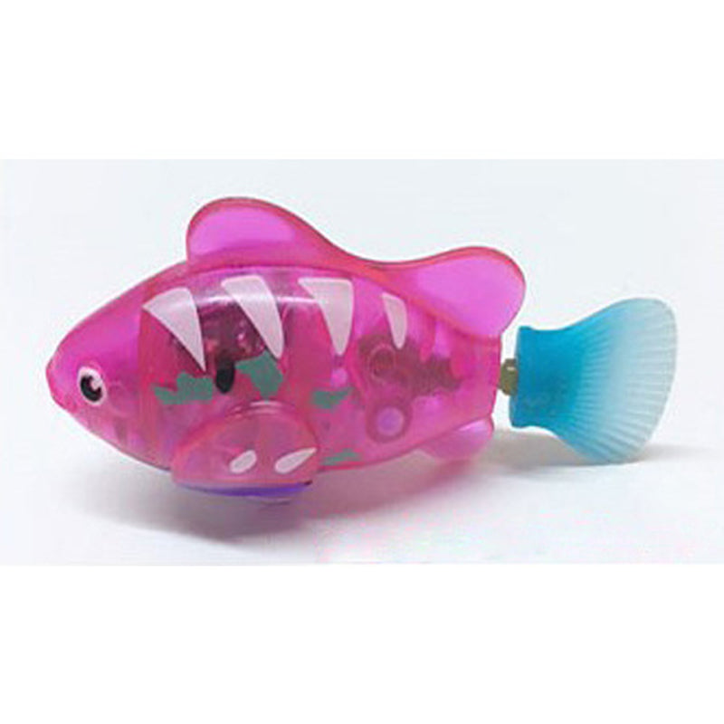 Cat Interactive Electric Fish Water Toy for Indoor Play Swimming Robot Fish Toys for Cat Dog Pet Baby Swimmer Bath Robofish Toys