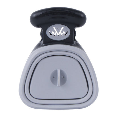 Dog Pet Travel Foldable Pooper Scooper with 1 Roll Decomposable Bags Poop Scoop Clean Pick up Excreta Cleaner Epacket Shipping